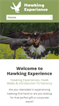 Mobile Screenshot of hawkingexperience.co.uk